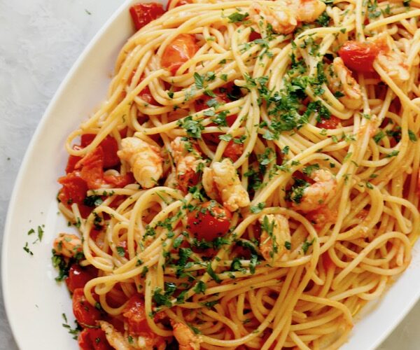 Spaghetti ai  gamberi