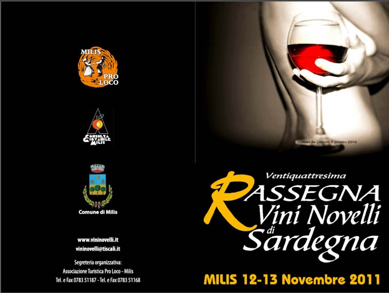 Milis: 24° Rassegna dei Vini Novelli di Sardegna 2011.